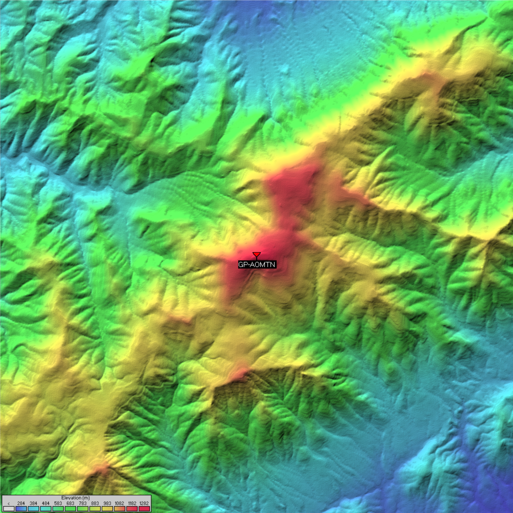 GP-AOMTN - Radio Mobile SRTM 0.3