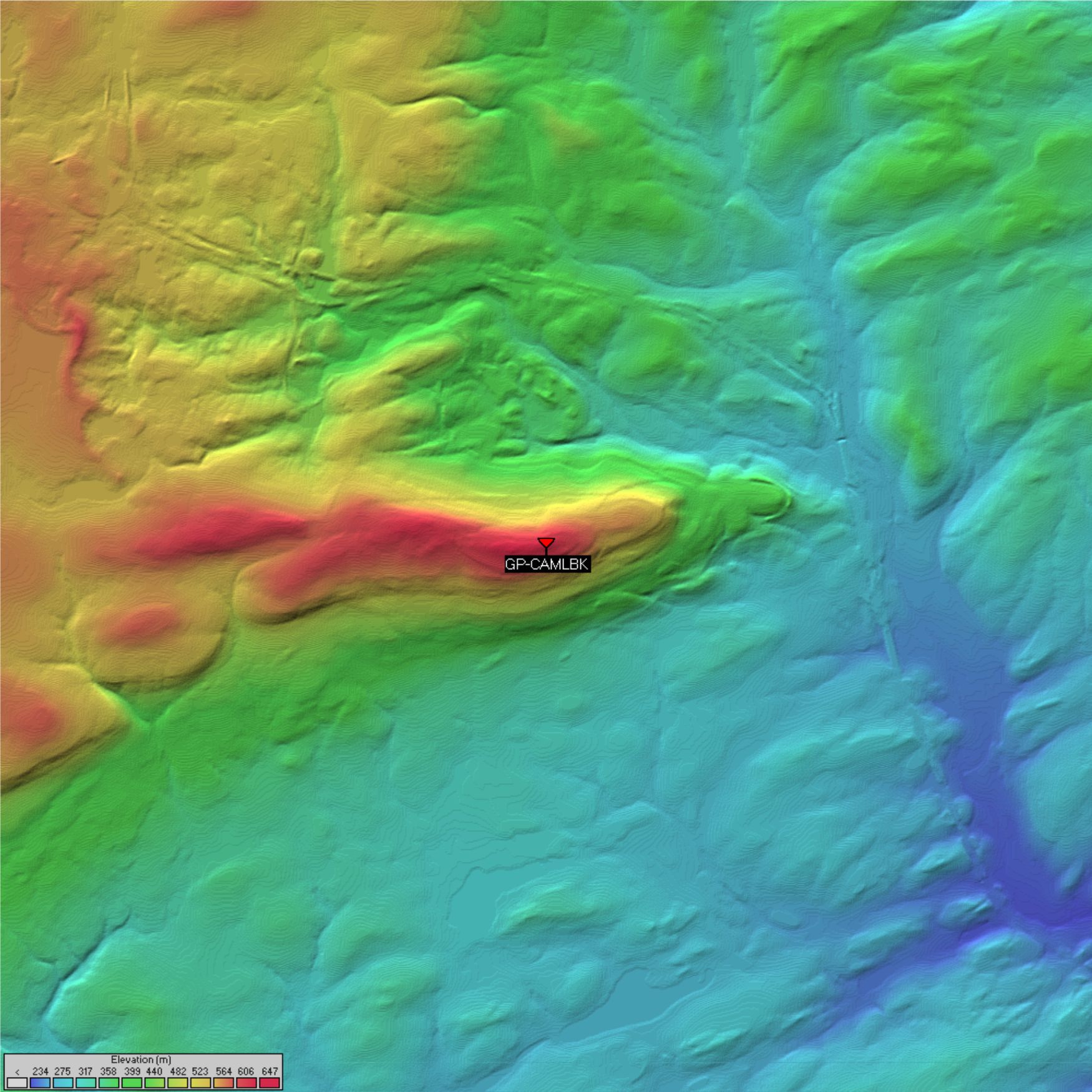 GP-CAMLBK - Radio Mobile SRTM 0.3