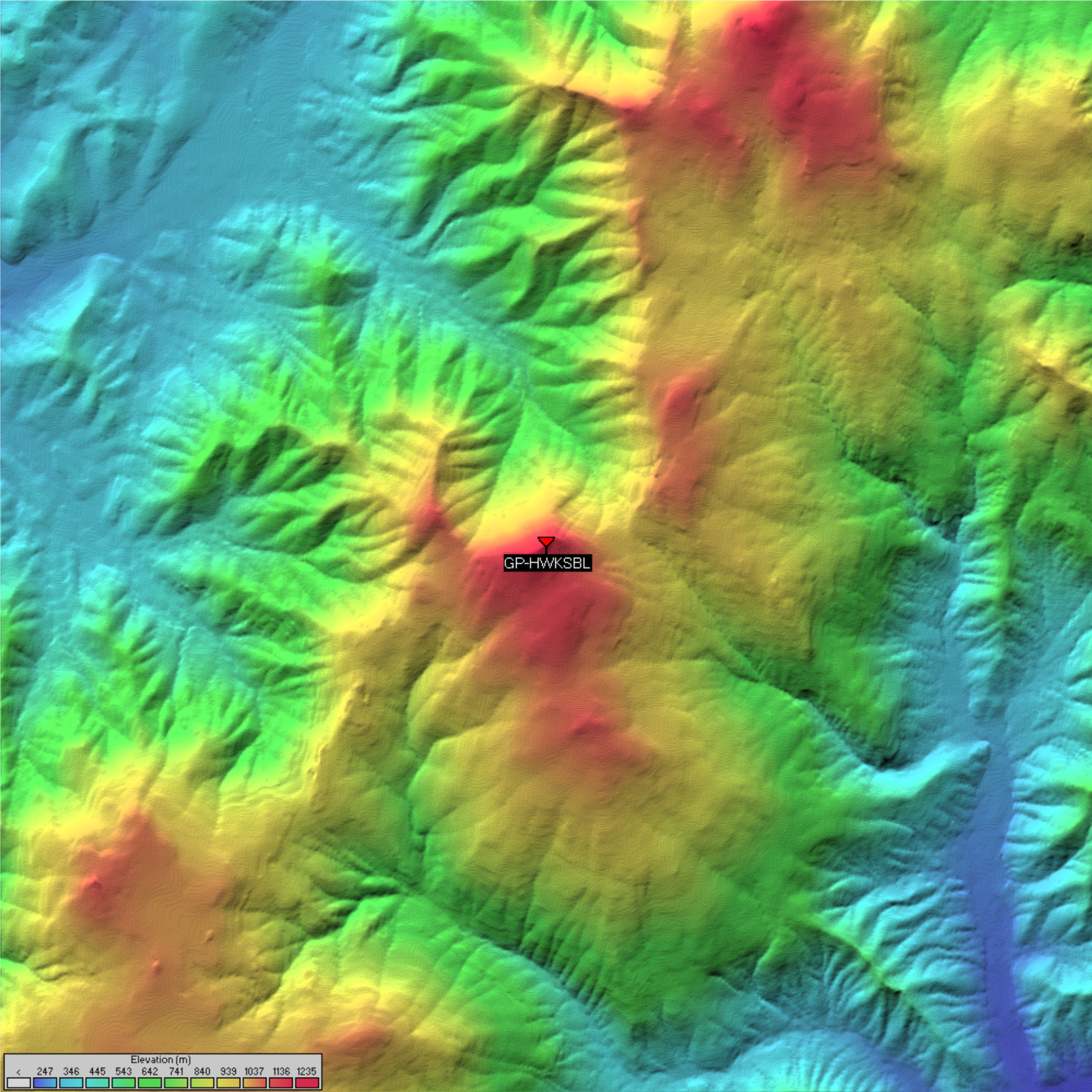 GP-HWKSBL - Radio Mobile SRTM 0.3