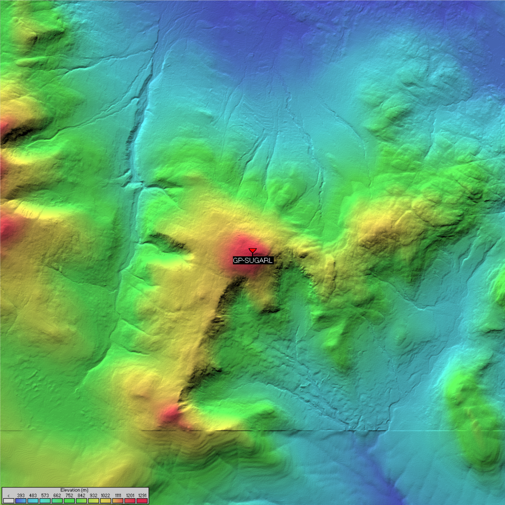 GP-SUGARL - Radio Mobile SRTM 0.3