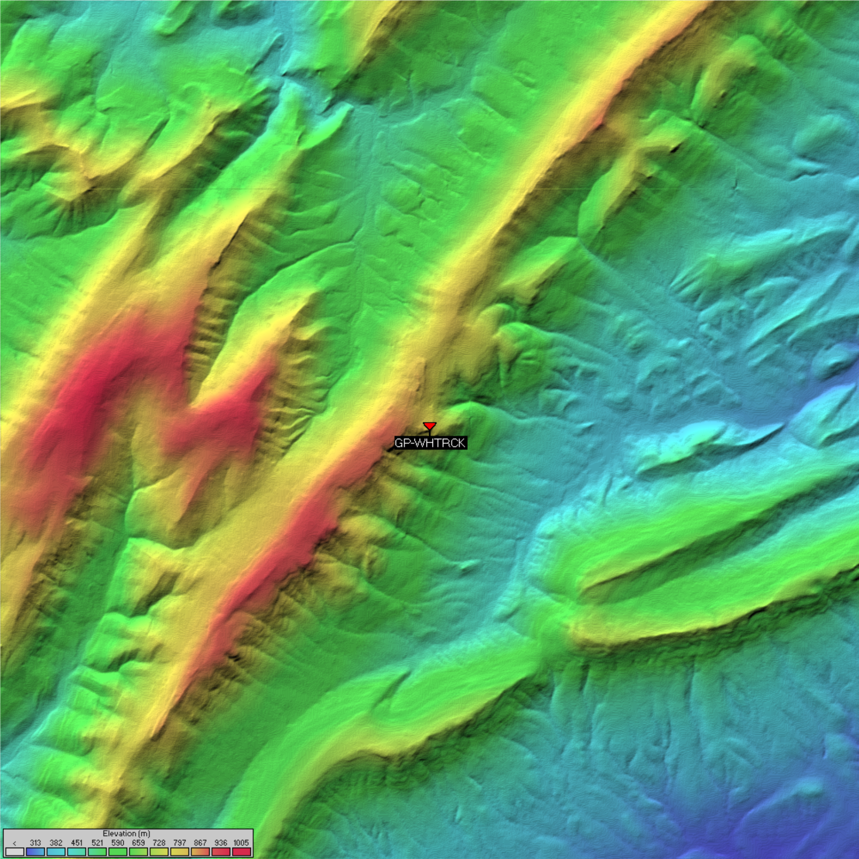 GP-WHTRCK - Radio Mobile SRTM 0.3