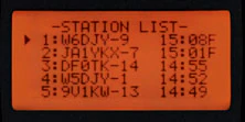 Kenwood TH-D72A Handheld - APRS Stations